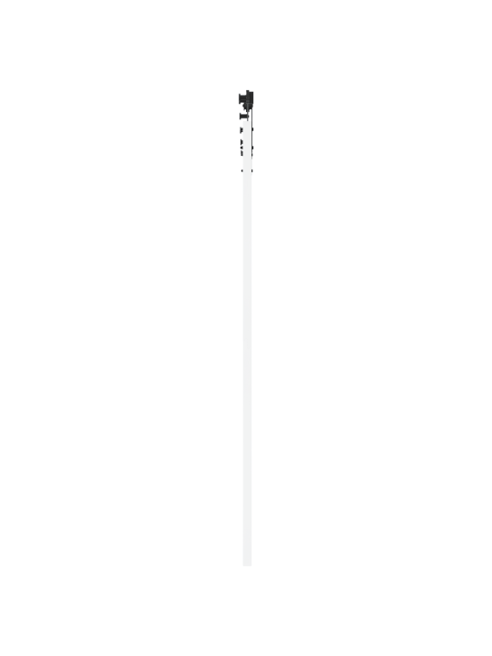 Bīdāmās durvis 2 komplekts baltas un melnas koks 93 x 202 cm