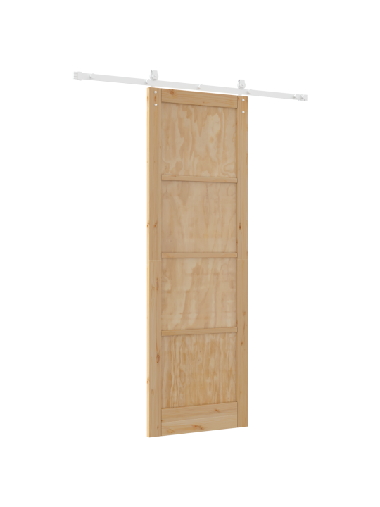 Bīdāmās durvis ar aparatūras komplektu 78x232 cm Masīvkoks priedes