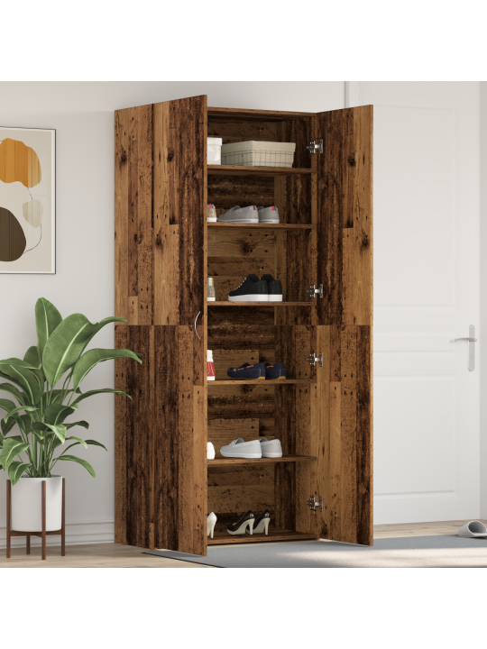 Apavu skapis vecs koks 80x35,5x180 cm inženierkoks