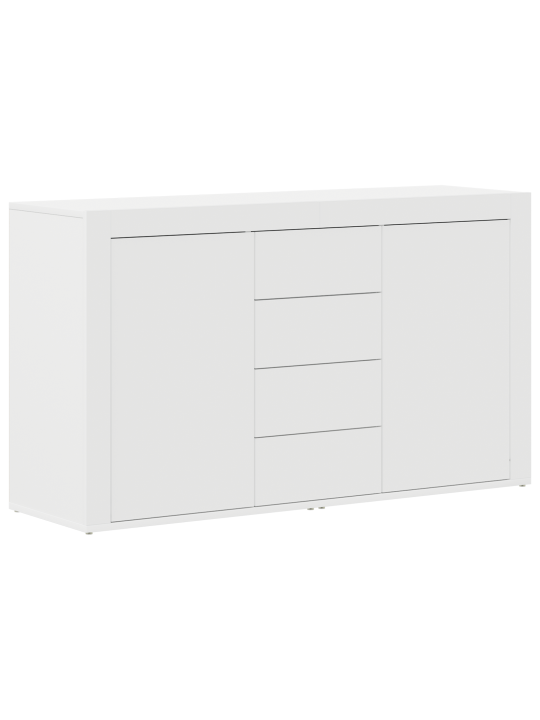 Baltais sidebords balts koks 120 x 36 x 69 cm uzglabāšana