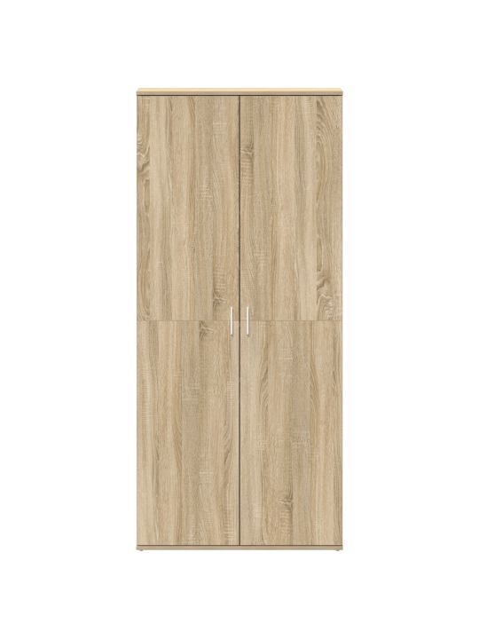 Apavu skapis sonoma ozols 80x39x180 cm inženierijas koks