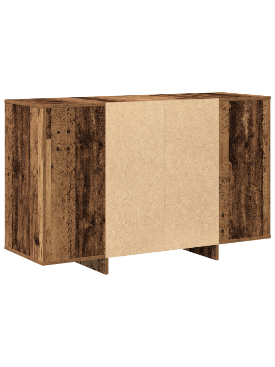 Brūns sānu skapis vecs koks koks 120 x 41 x 75 cm sānu skapis