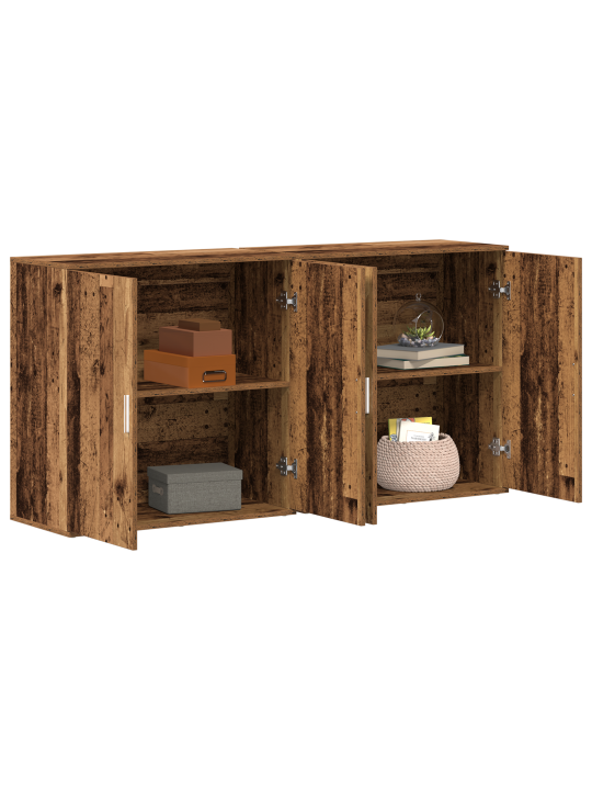Sīkstāgi 2 gab old wood 79x38x80 cm inženierijas koks