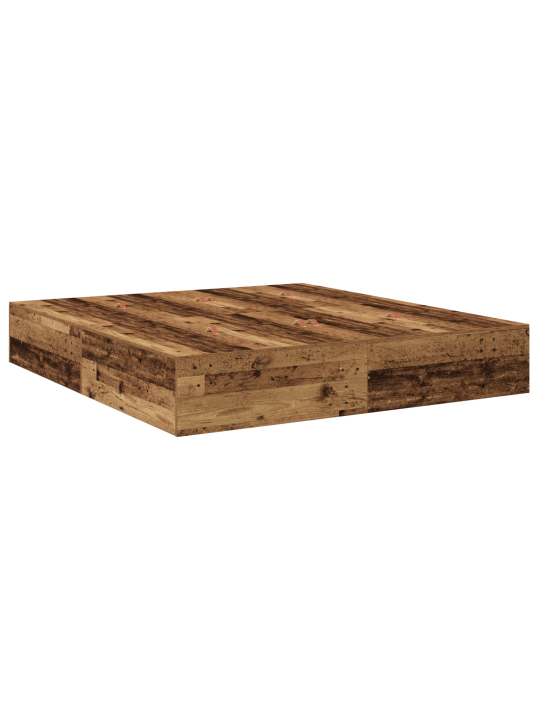 Uzglabāšanas gultas rāmis veca koka 180x200 cm inženierijas koks