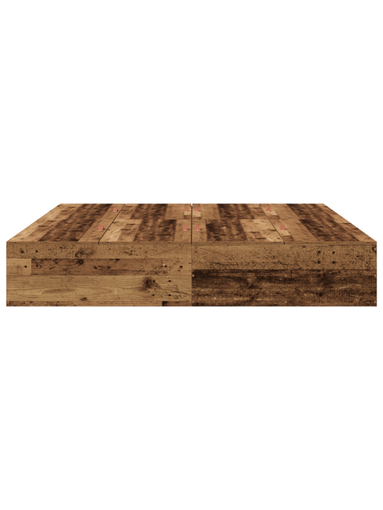Uzglabāšanas gultas rāmis veca koka 180x200 cm inženierijas koks