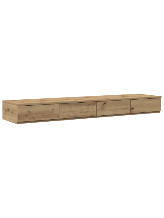 Gultas rāmis ar uzglabāšanu Artisan Oak 140x190 cm