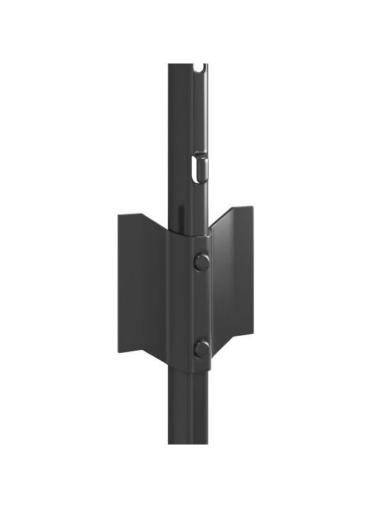 Žoga stabi 22 gab. u-kanāla pelēki 80 cm tērauda