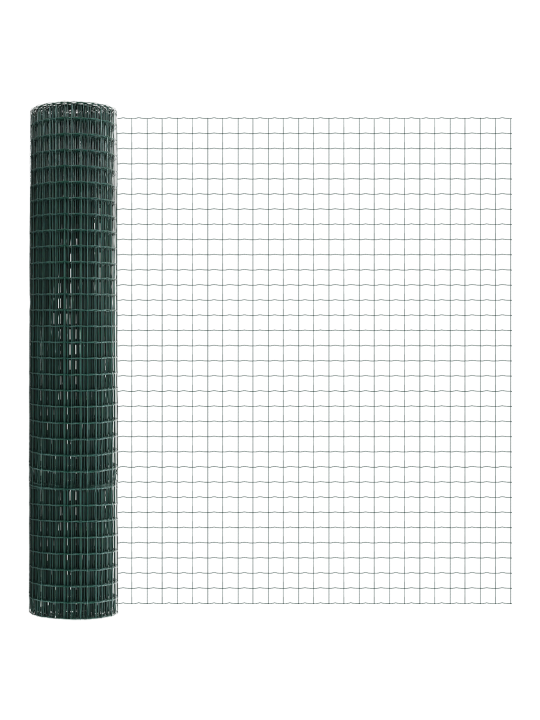 Eiro žogs ar 5 u stabiem zaļa 1.6x10 m tērauda