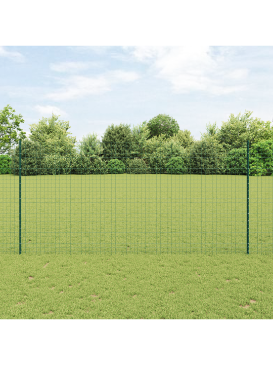 Eiro žogs ar 5 u stabiem zaļa 1.6x10 m tērauda