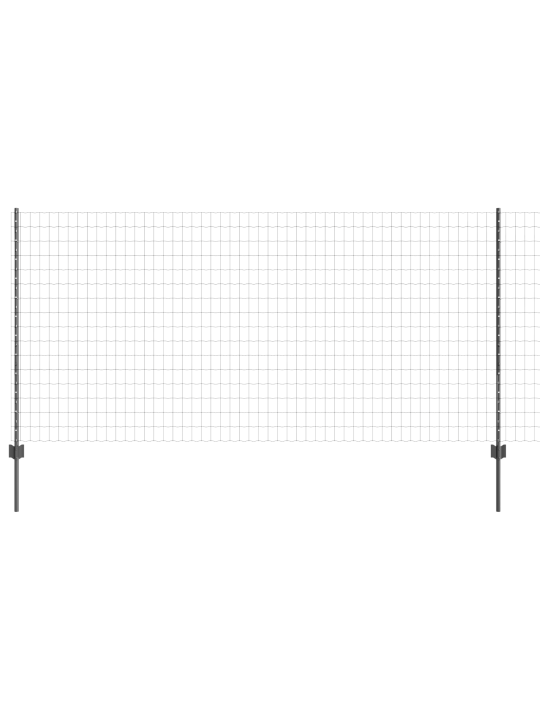 Eiro žogs ar 10 u stabiem pelēks 1.2x10 m tērauds