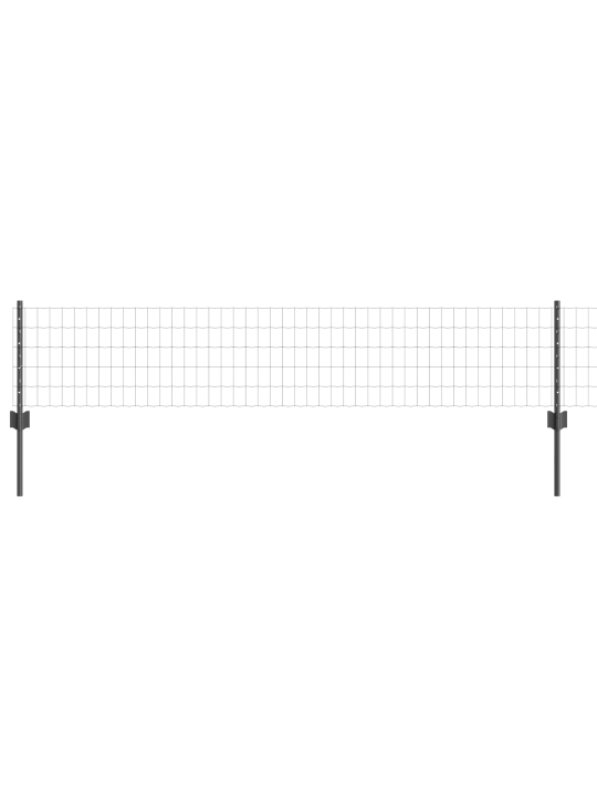 Eiro žogs ar 22 u stabiem pelēks 0,4x50 m tērauds