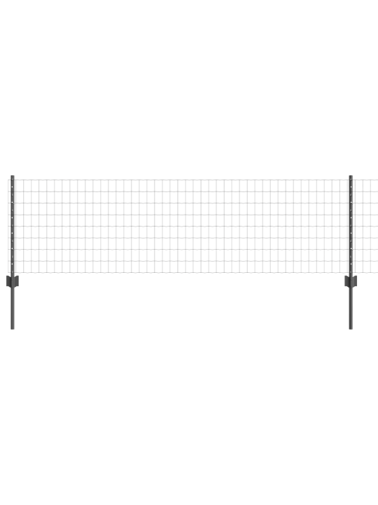 Eiro žogs ar 22 u stabiem pelēks 0,6x50 m tērauds