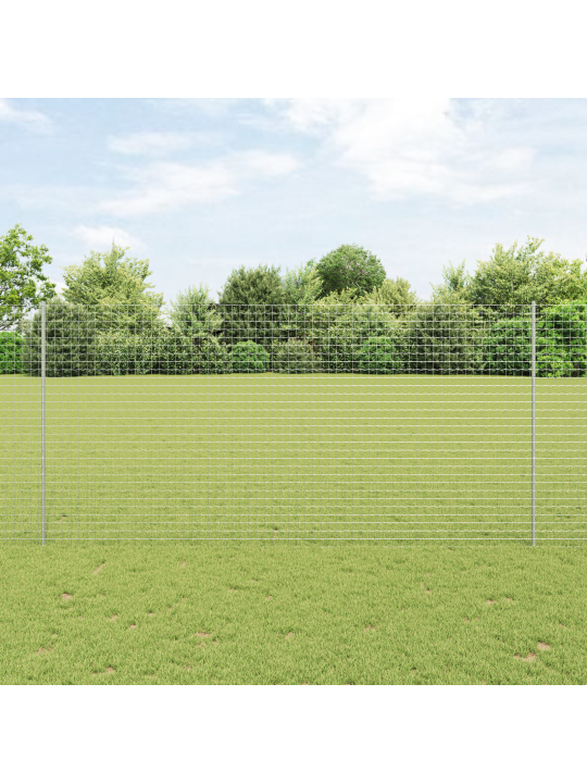 Eiropas žogs ar 10 u stabiem sudraba 1,5x10 m tērauds