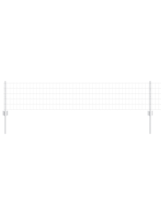 Eiro žogs ar 11 u stabiem sudrabs 0,4x25 m tērauds
