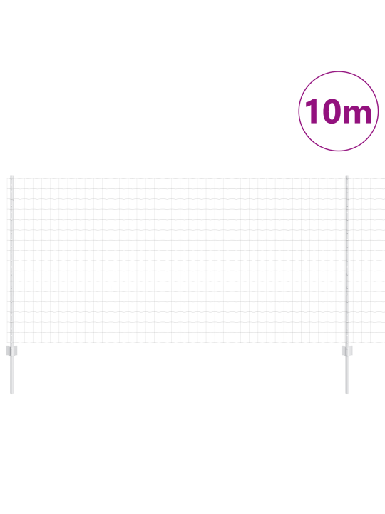 Euro žogs ar 10 u stabiem sudraba 1,2x10 m tērauds