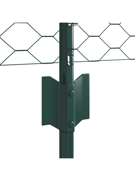 Žoga stabi 5 gab u-kanāls zaļš 40 cm stils