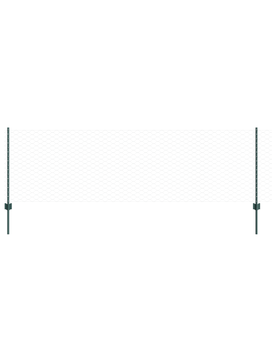 Žoga Stabi 5 gab U-kanāls Zaļi 80 cm Tērauds