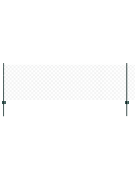 Žogu stabi 11 gab u-kanāls zaļš 80 cm tērauds