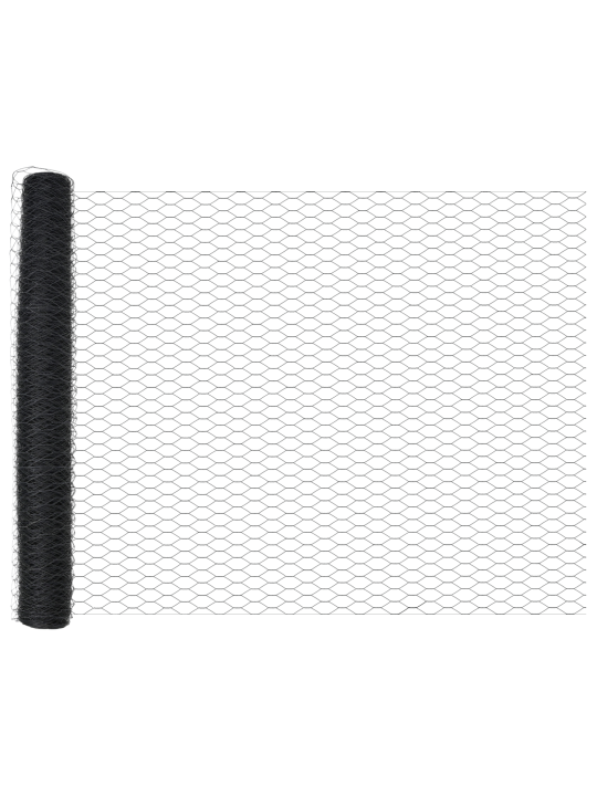 Žogu stabi 10 gabali u-kanāls pelēki 120 cm tērauds