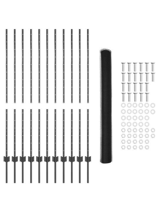 Žoga stabi 22 gab. u-kanāls pelēks 140 cm tērauds