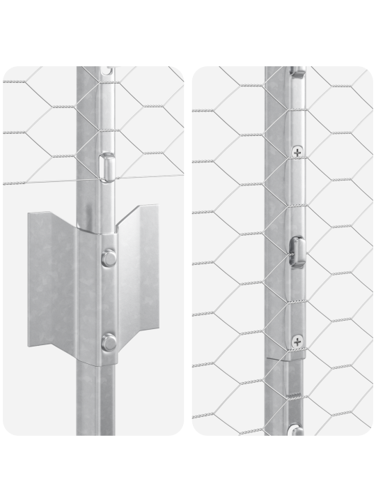 Žoga stabi 10 gab. u-kanāls 160 cm galvanizēts tērauds