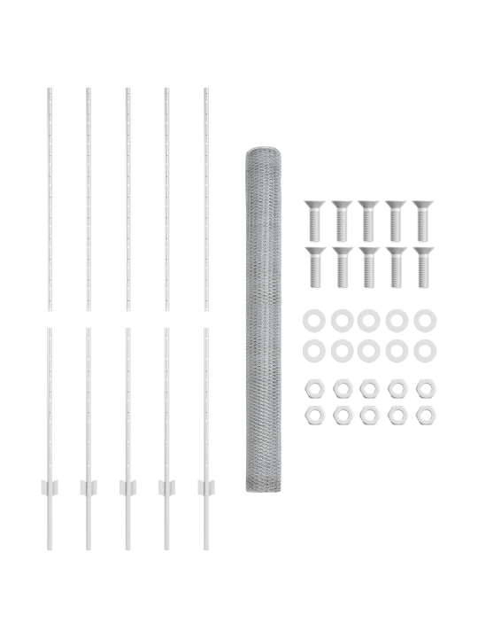 Žoga stabi 10 gab. u-kanāls 160 cm galvanizēts tērauds