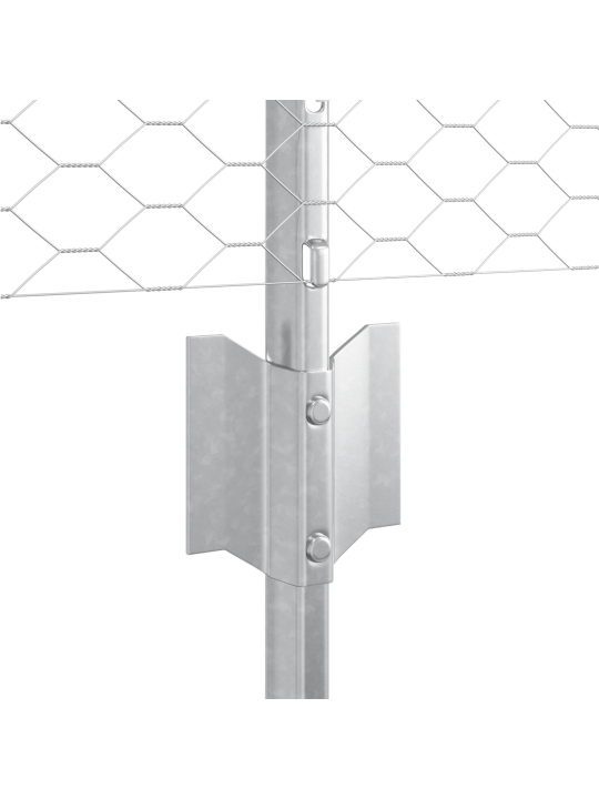 Žogu stabi 11 gab. u-kanāla 60 cm galvanizētā tēraudā