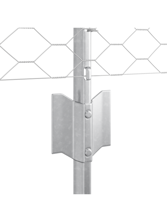 Žogu stabi 11 gab. u-kanāls 60 cm galvanizēta tērauda