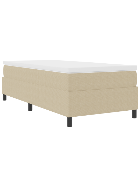 Kontinentālā gulta Gaiši Zaļa Pelēka 90x200 cm Korduroja Audums