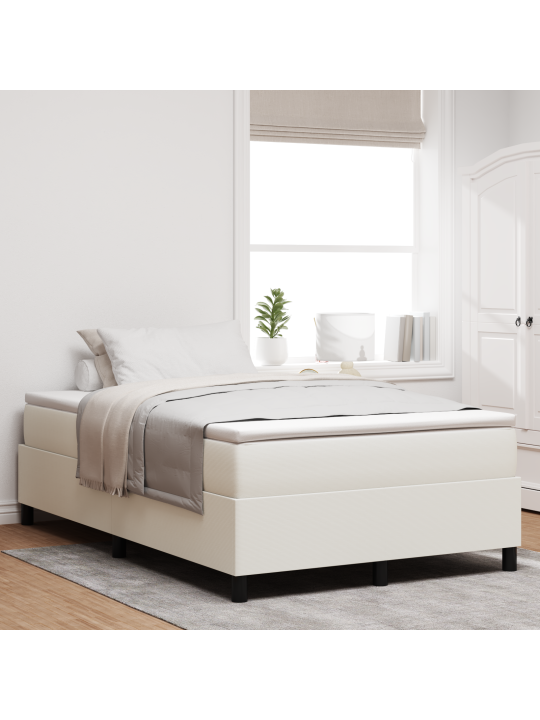 Spring bed krēmkrāsas mazais dubultais kordurojs