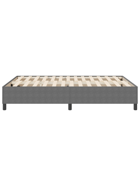 Box spring gulta gaiši pelēks 140x200 cm viskozes audums