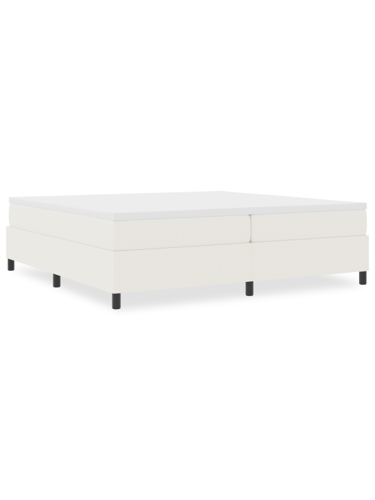 Gultas pārklājs krēmkrāsas 200x200 cm korduroja audums