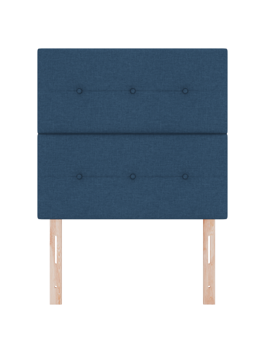 Galvas dēlis ar pogām, zils, 100 cm, audums