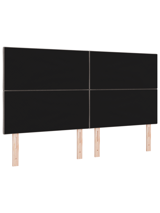 Gultas galvgalis diamond blocks dizains pelēkbrūns 180 cm audums