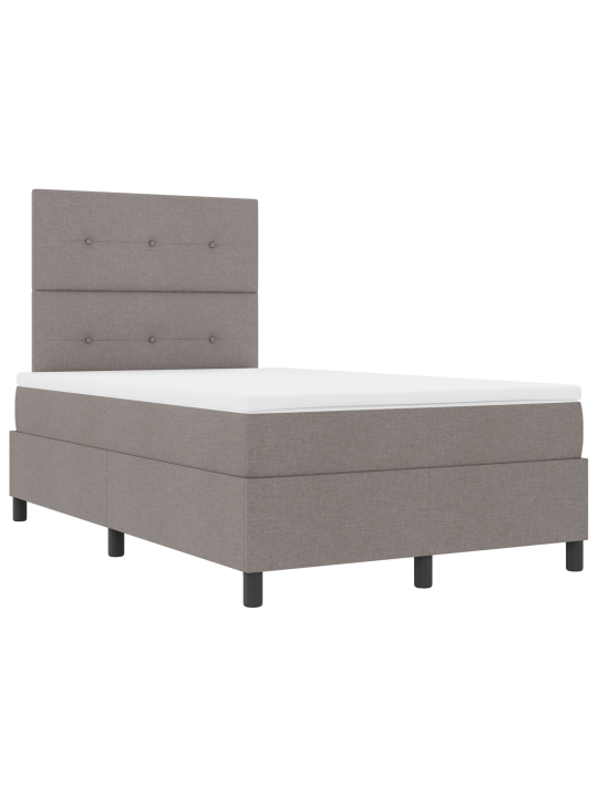 Kastes pavasara gulta ar matraci taupe 120x200 cm audums