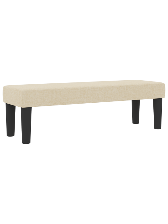 Kaste pamatnes gulta ar matraci un soli krēms 140x200 cm audums