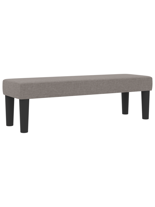 Kastītes pavasara gulta ar matraci un soliņu pelēka 200x200 cm audums